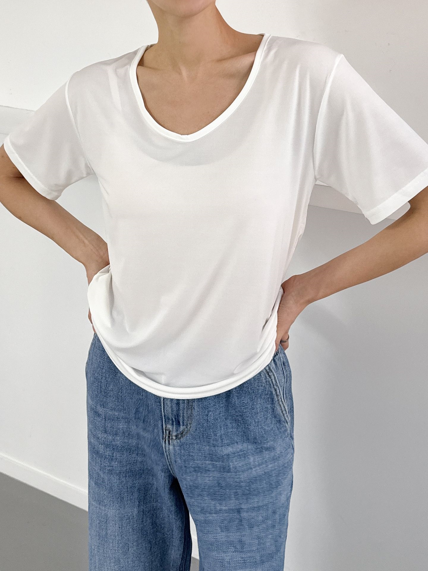 クールタッチVネック半袖Tシャツ | 詳細画像17