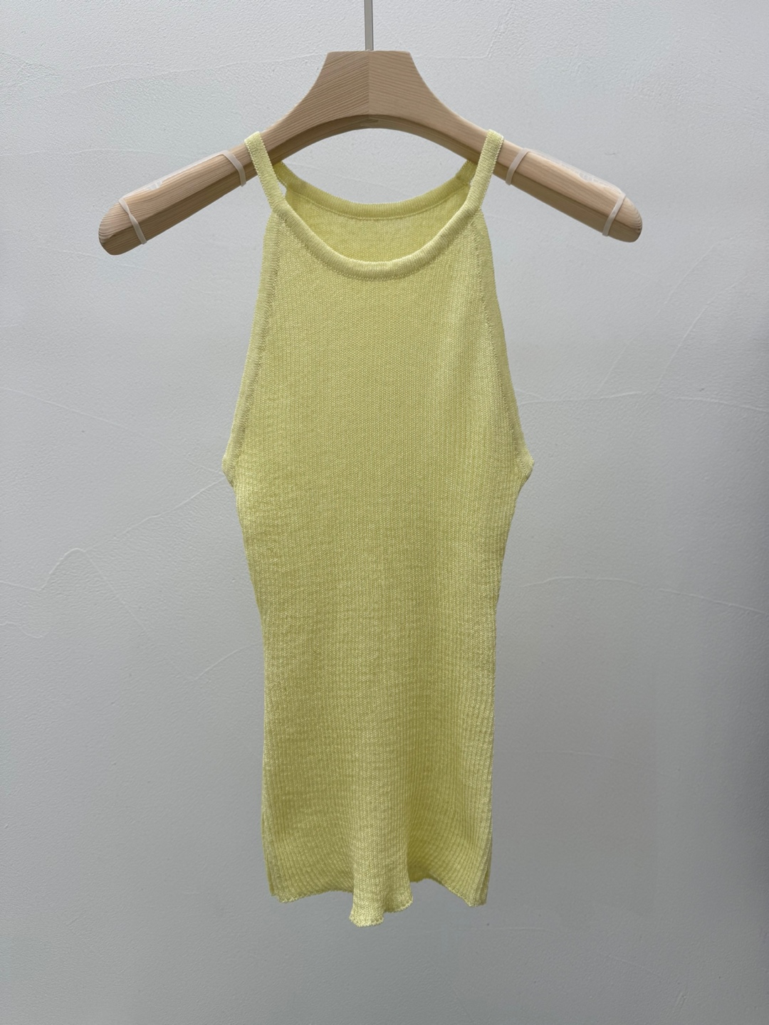 リネン混ホルターネックリブニットキャミソール | 詳細画像14