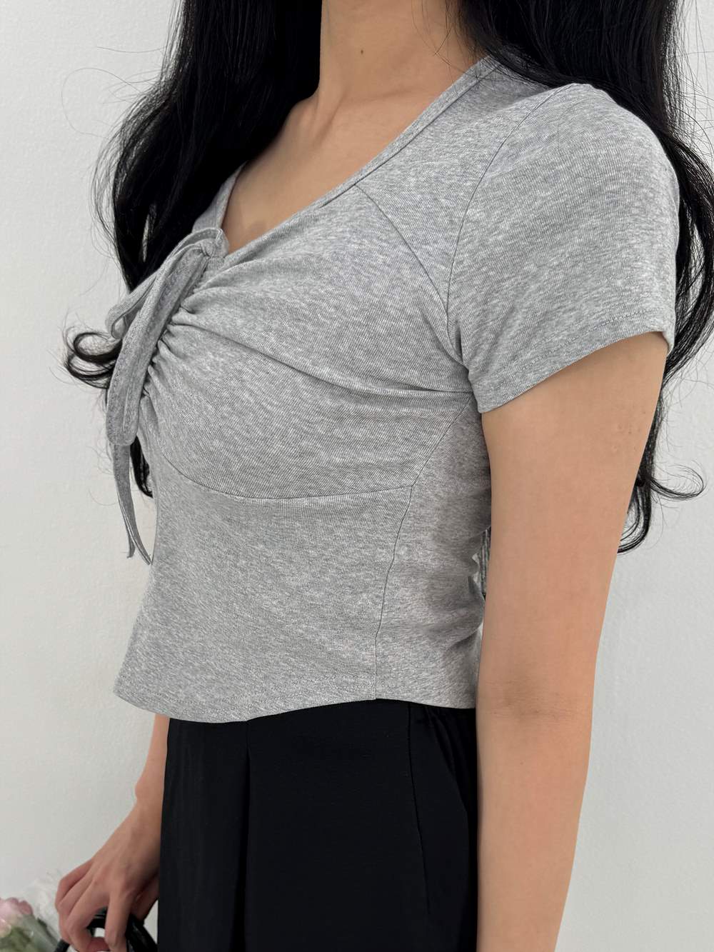 リボンシャーリング半袖Tシャツ | 詳細画像18