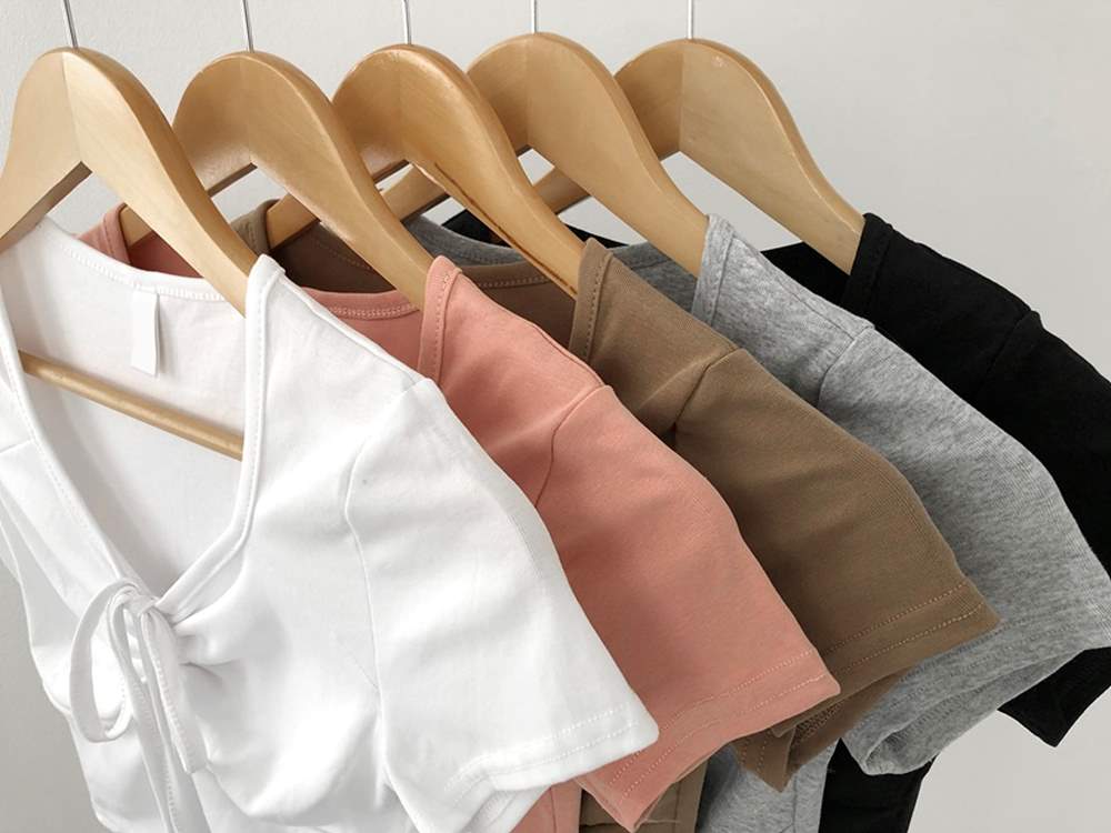 リボンシャーリング半袖Tシャツ | 詳細画像23