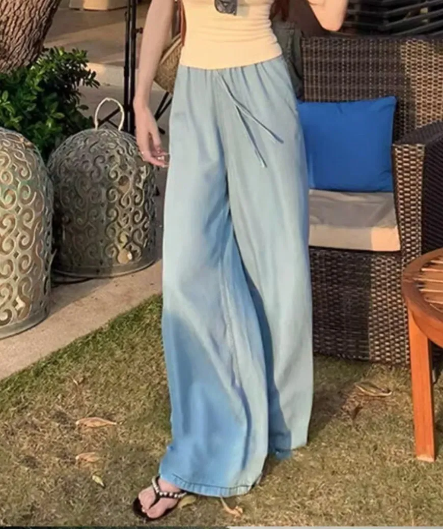 ドロストイージーワイドデニムパンツ | 詳細画像1