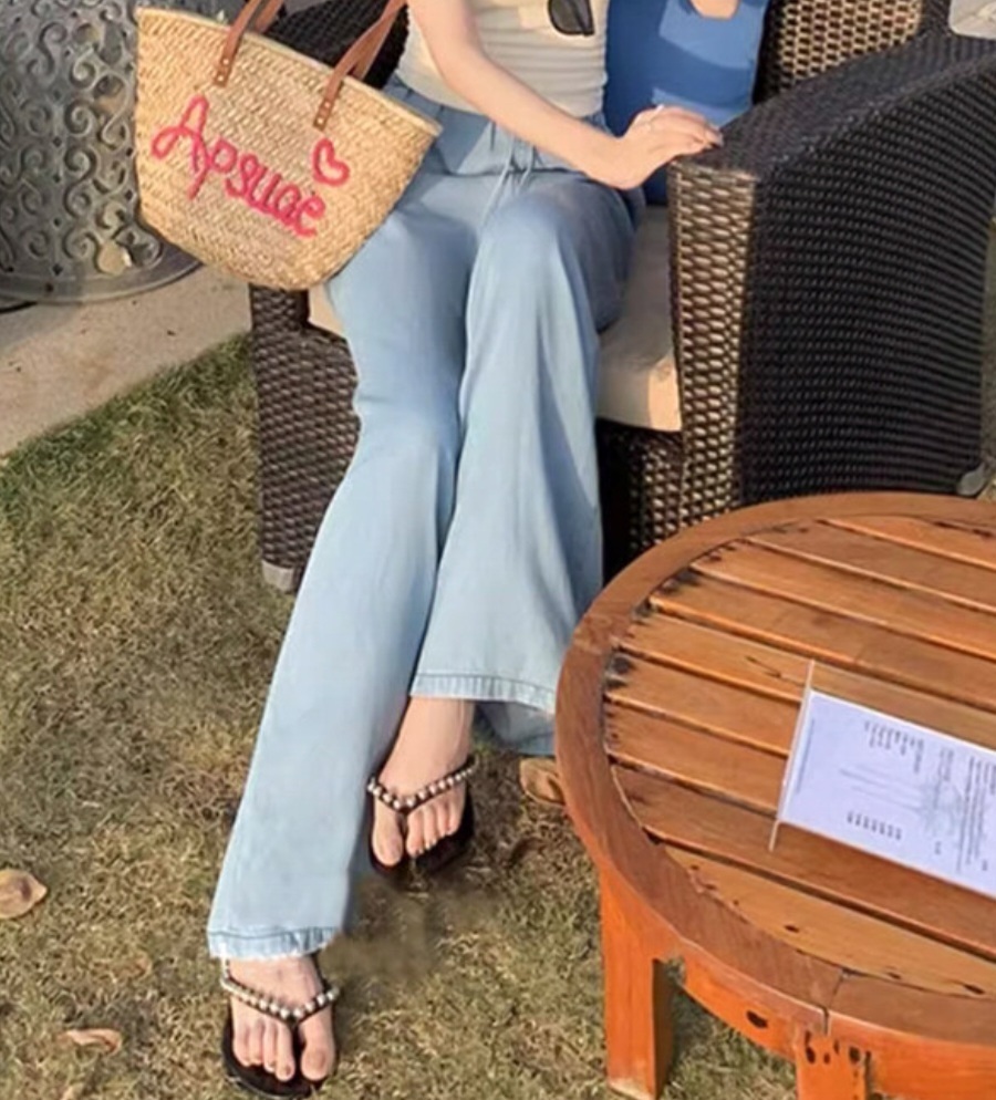 ドロストイージーワイドデニムパンツ | 詳細画像4