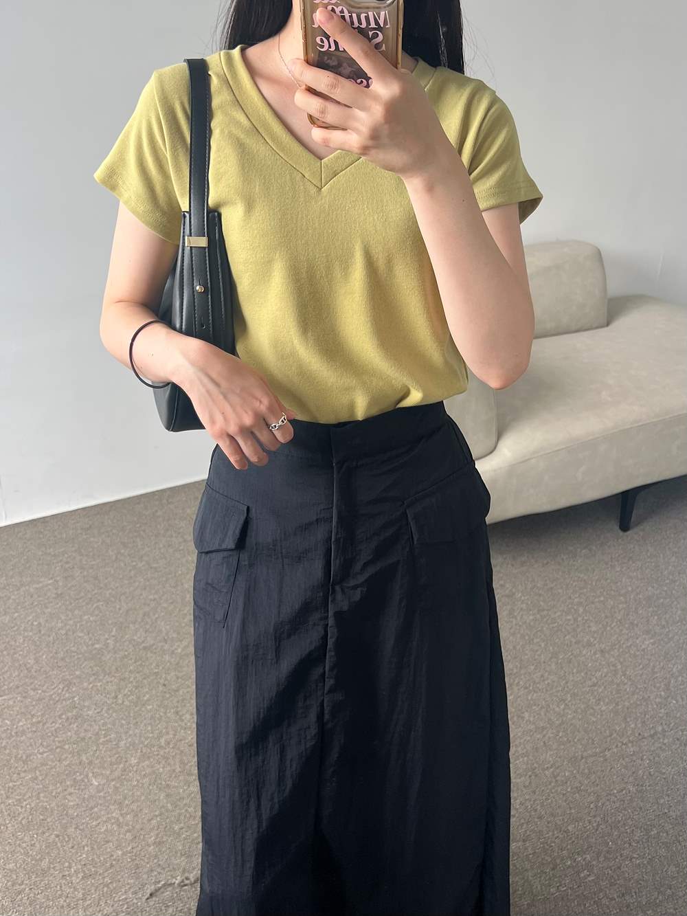 6COLORS半袖VネックTシャツ | 詳細画像11