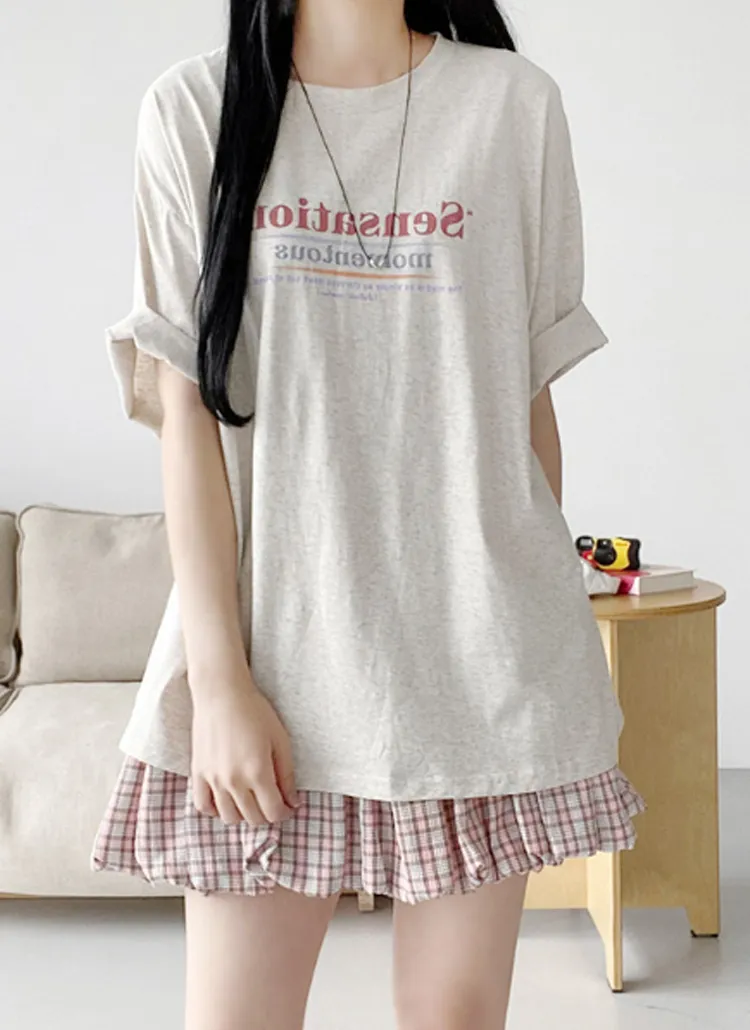 Sensationルーズ半袖Tシャツ | greyraise | 詳細画像1
