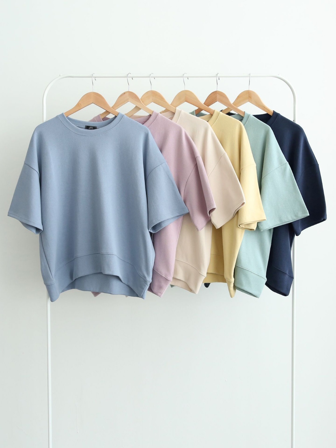 ドロップショルダールーズ6分袖スウェット | 詳細画像2