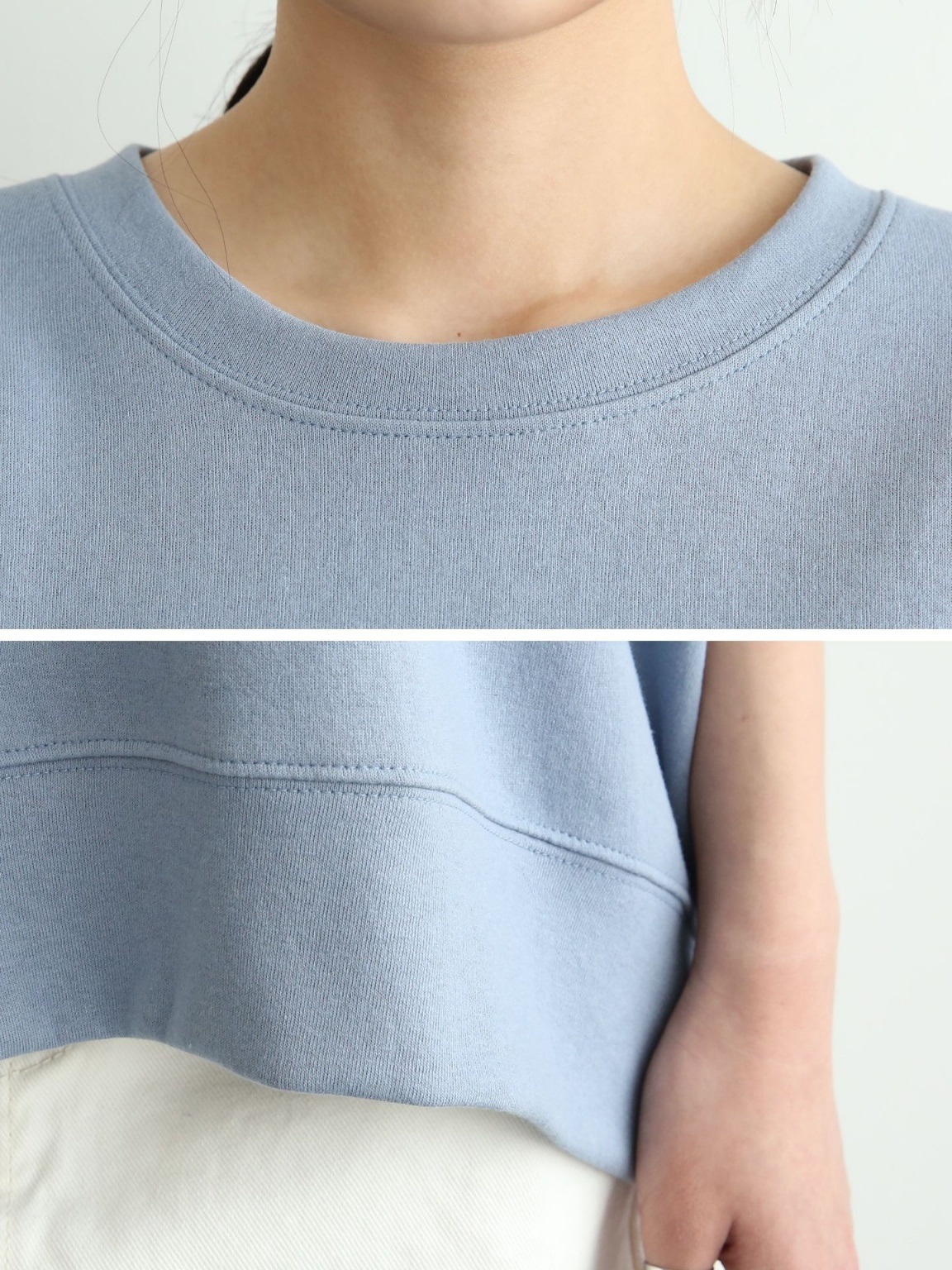 ドロップショルダールーズ6分袖スウェット | 詳細画像19