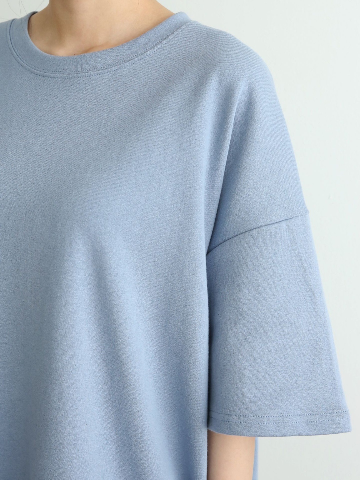 ドロップショルダールーズ6分袖スウェット | 詳細画像20