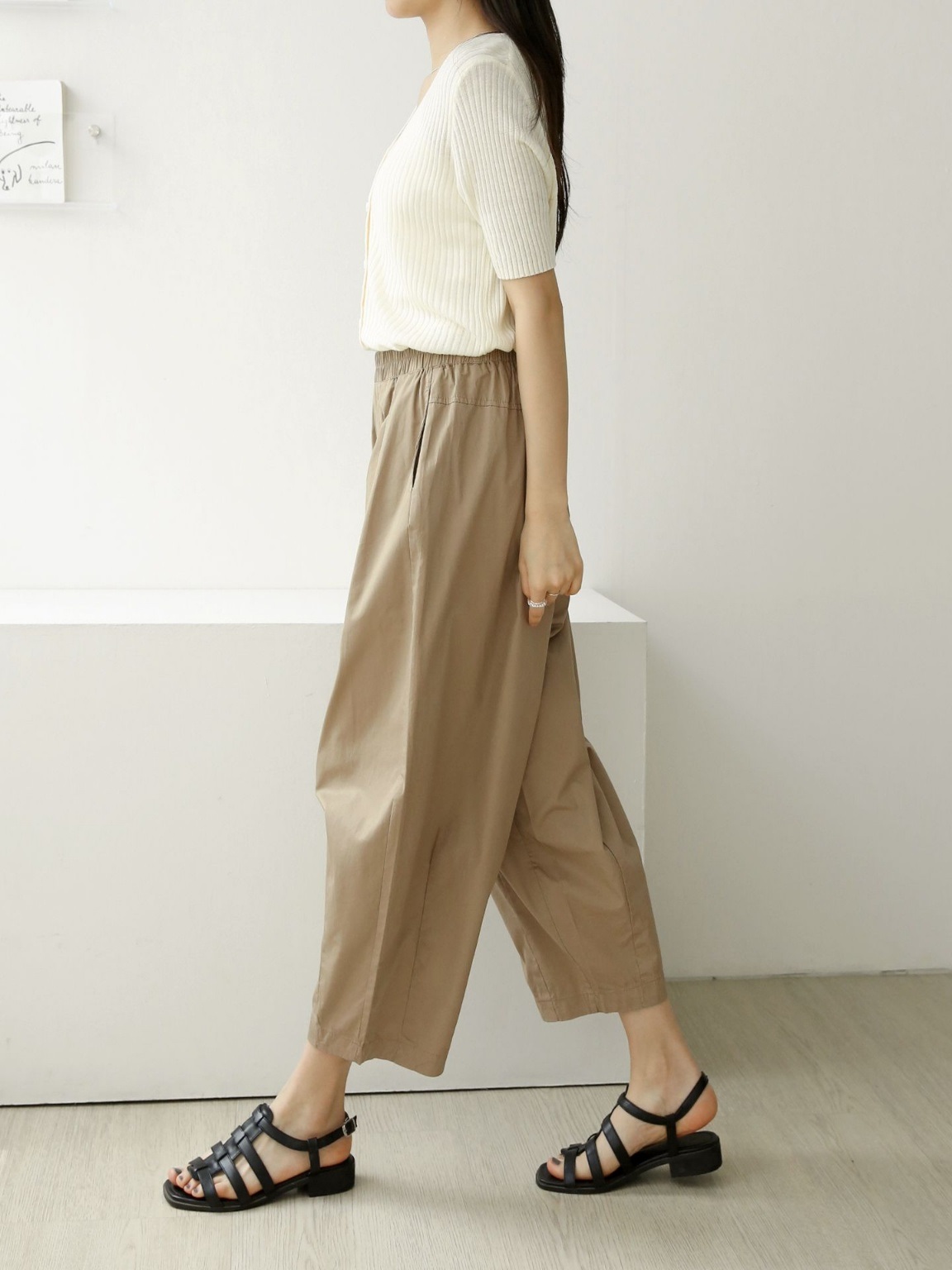 ウエストゴムタックバルーンワイドパンツ | 詳細画像3