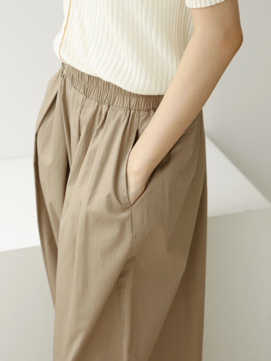 ウエストゴムタックバルーンワイドパンツ | 詳細画像15