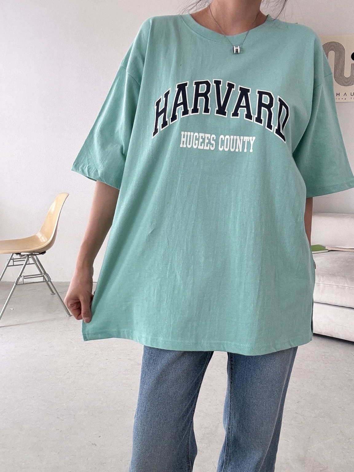 カレッジロゴスリットロング半袖Tシャツ | 詳細画像16