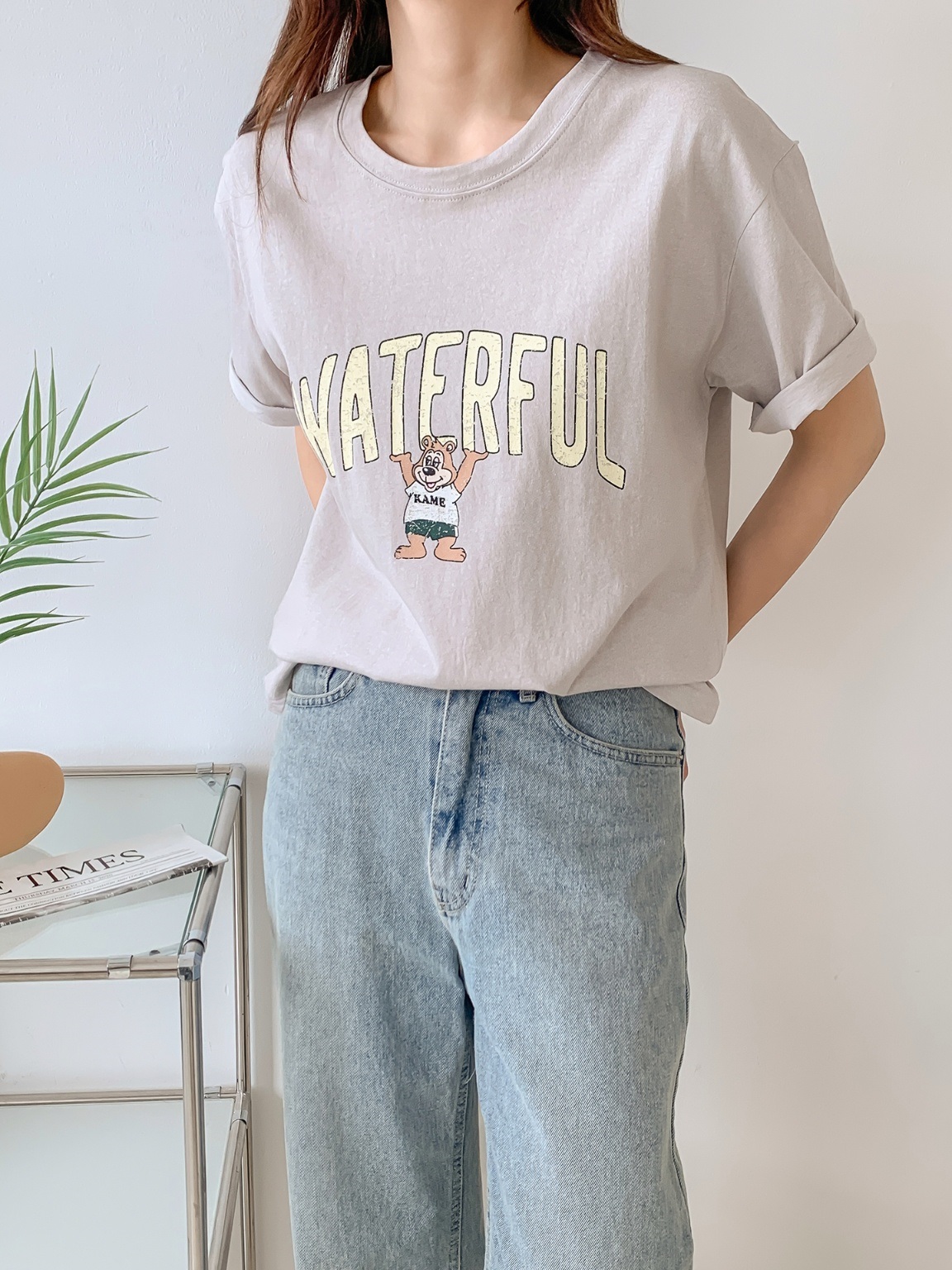 WATERFULアニマルプリント半袖Tシャツ | 詳細画像2