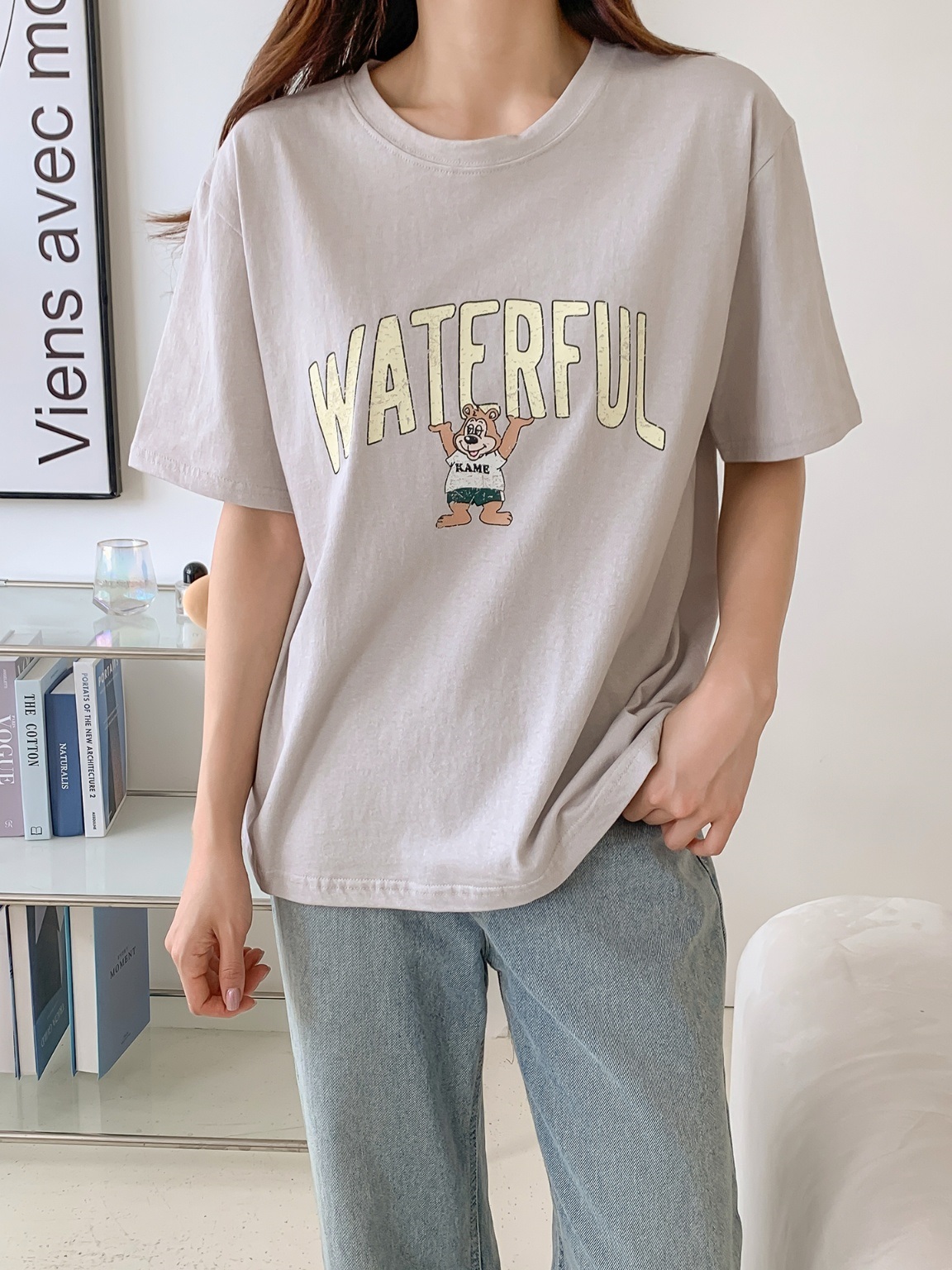 WATERFULアニマルプリント半袖Tシャツ | 詳細画像6