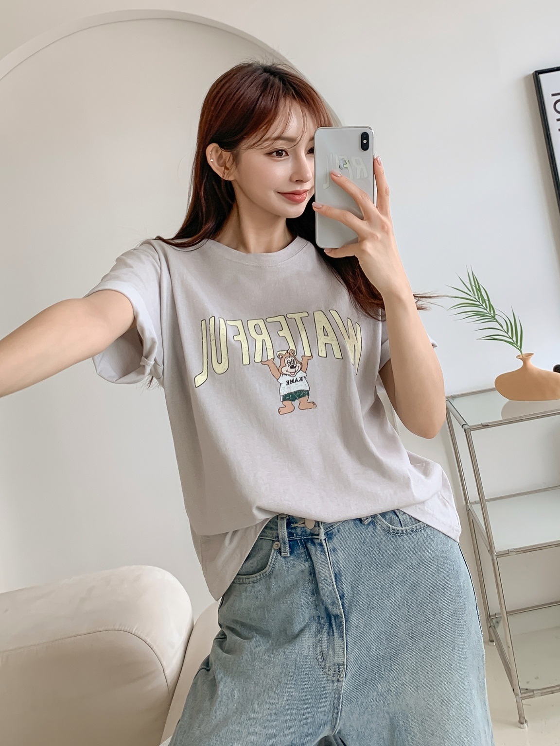 WATERFULアニマルプリント半袖Tシャツ | 詳細画像7