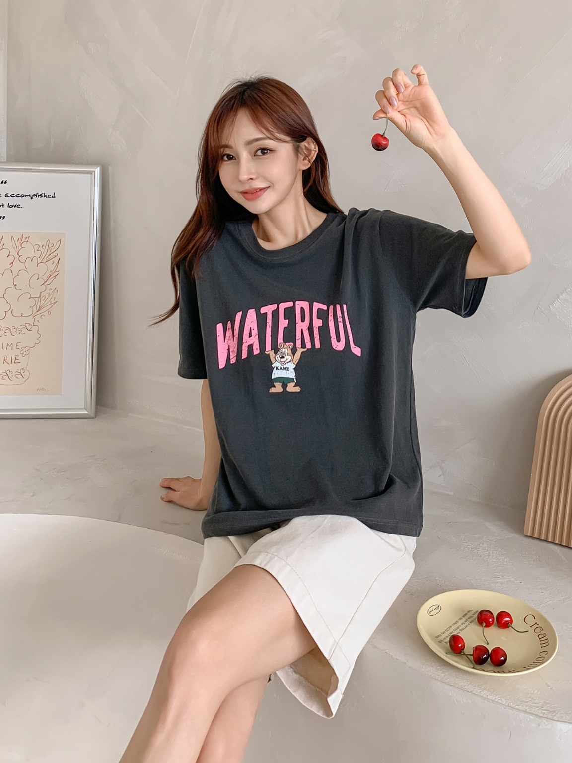 WATERFULアニマルプリント半袖Tシャツ | 詳細画像10