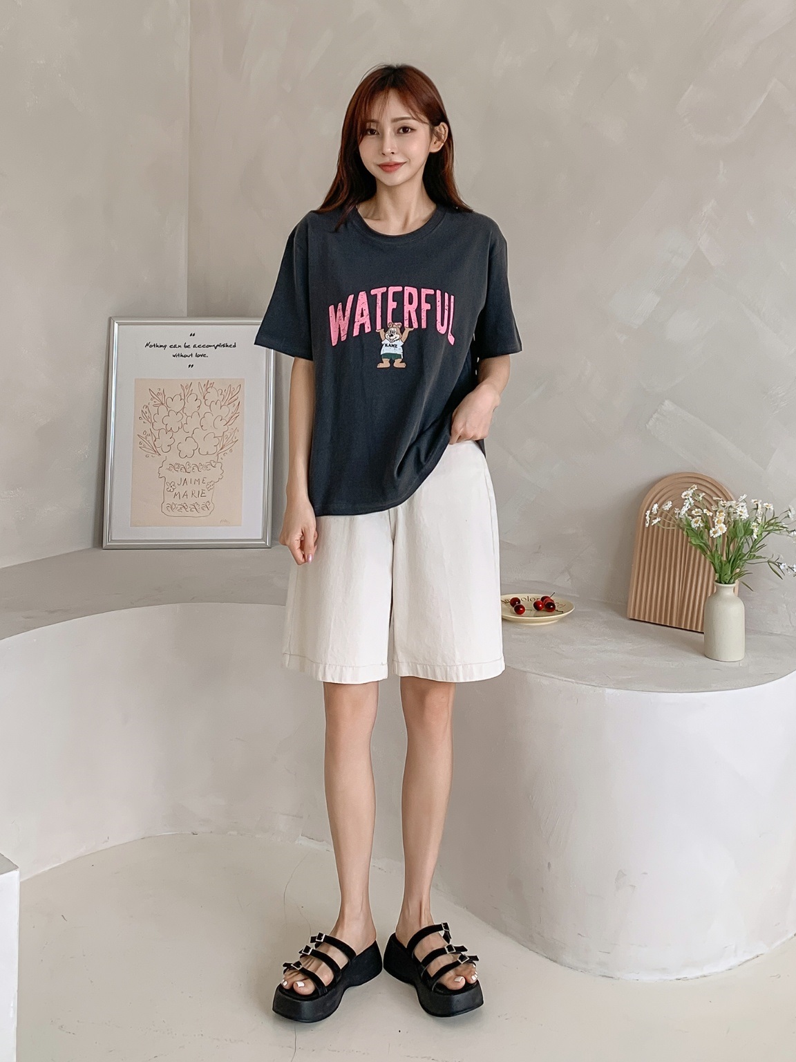 WATERFULアニマルプリント半袖Tシャツ | 詳細画像14
