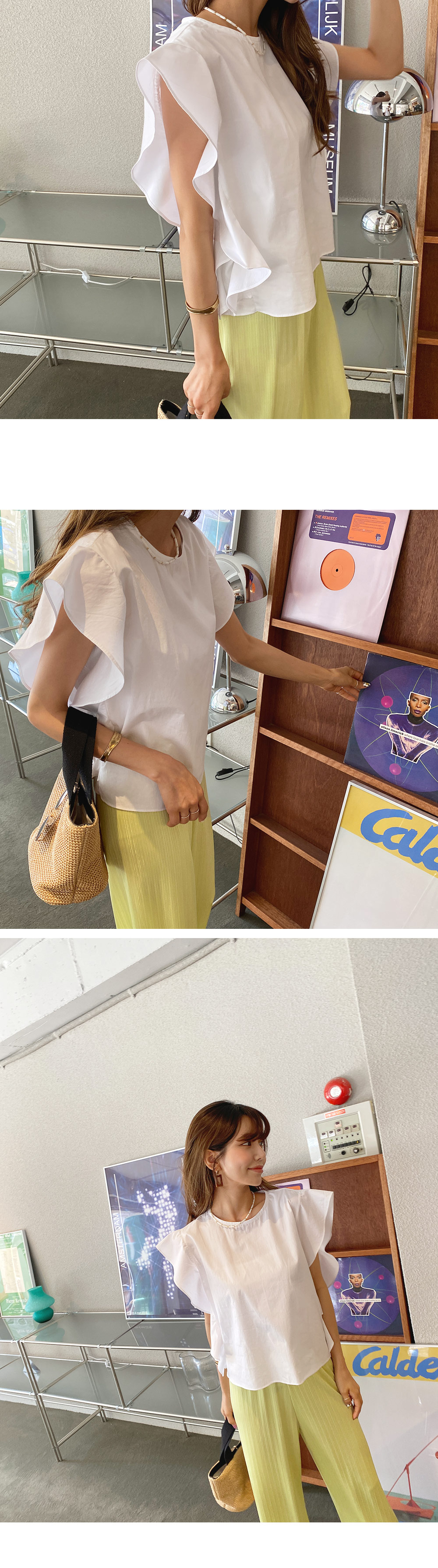 配色ラタンバッグ・全2色 | 詳細画像5