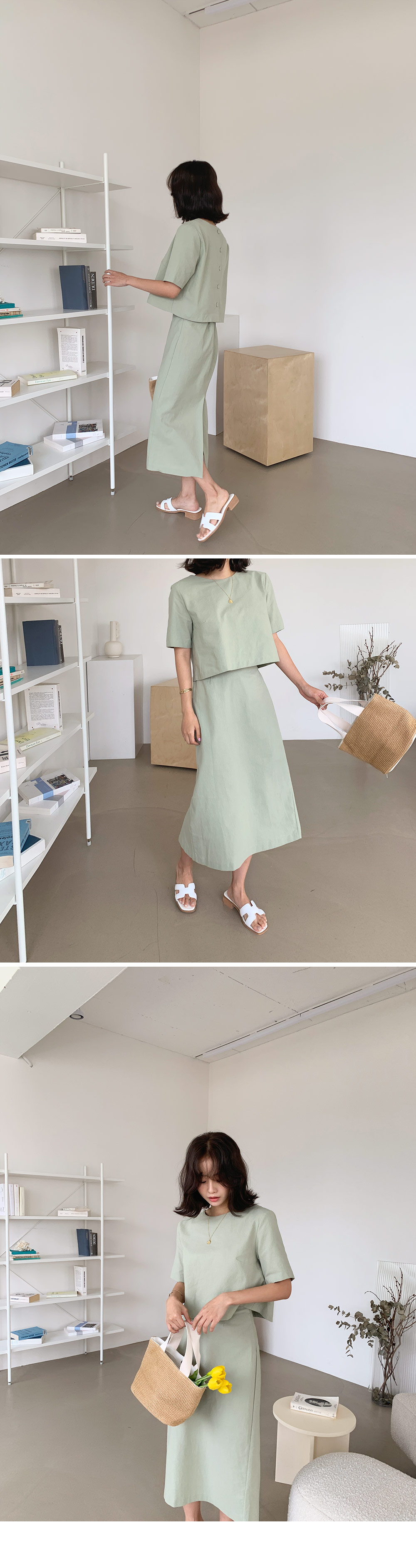 配色ラタンバッグ・全2色 | 詳細画像13