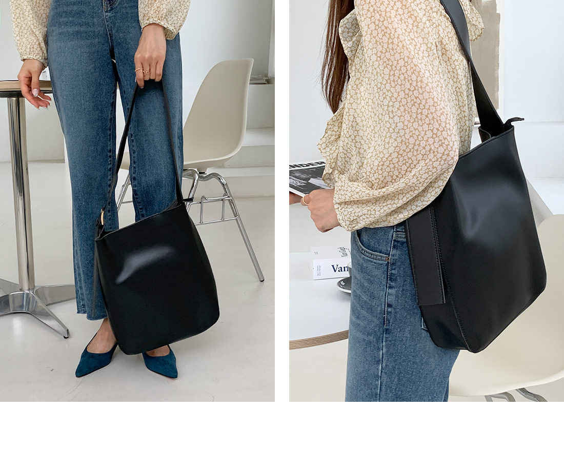 ポーチ付ビッグスクエアバッグ・全2色 | 詳細画像7