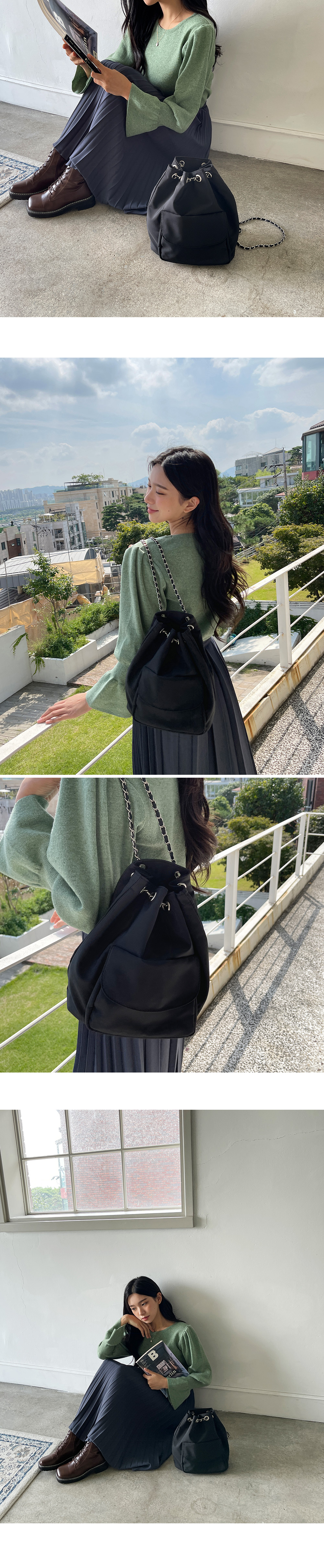 チェーンストラップバックパック・全1色 | 詳細画像2