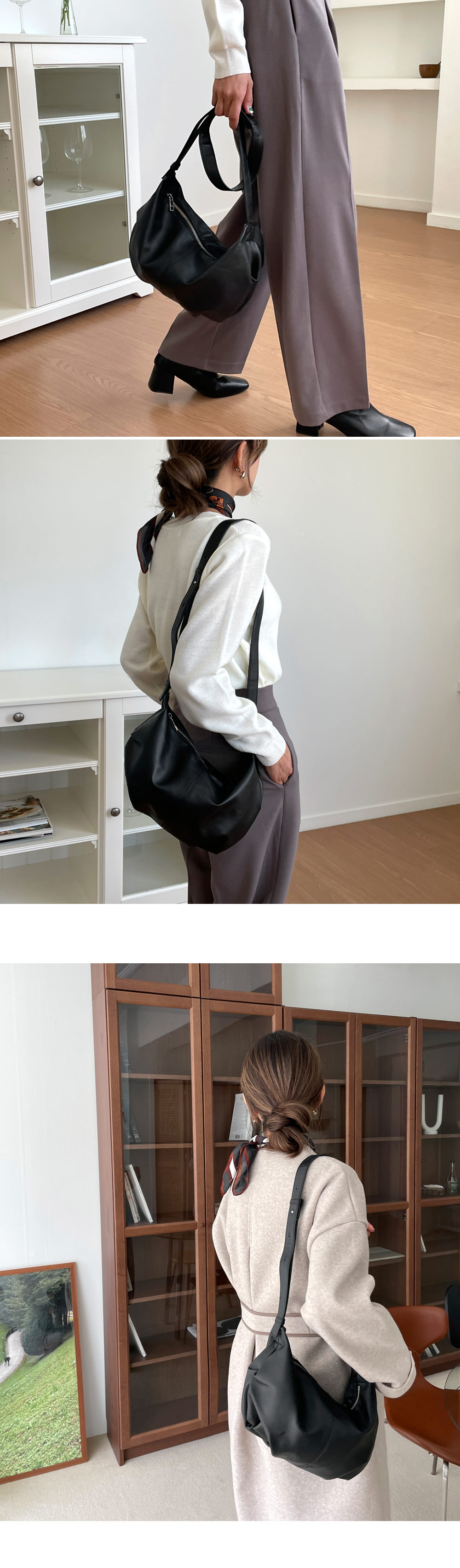 ハーフムーンクロスバッグ・全2色 | 詳細画像6