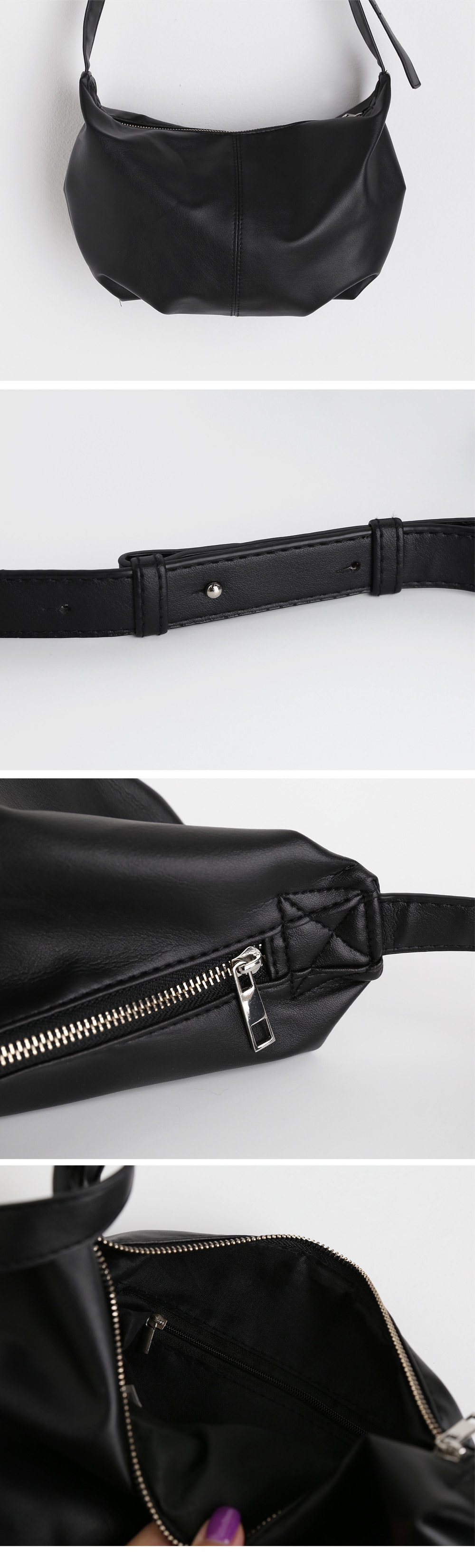 ハーフムーンクロスバッグ・全2色 | 詳細画像14