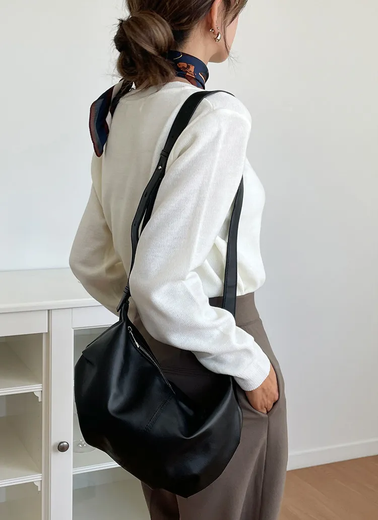 ハーフムーンクロスバッグ・全2色 | 詳細画像1