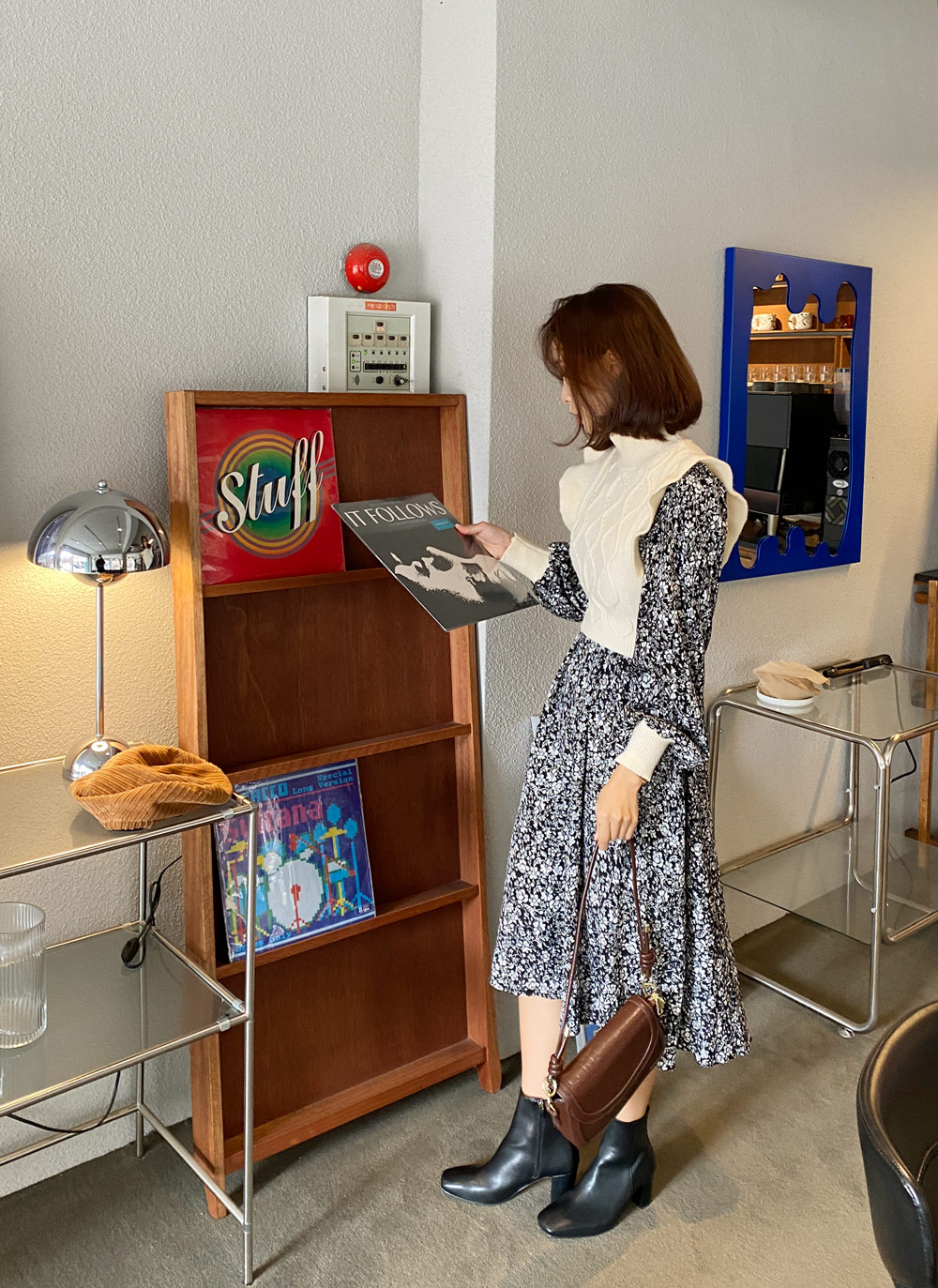 2WAYクロコスキン調フラップバッグ・全4色 | 詳細画像13