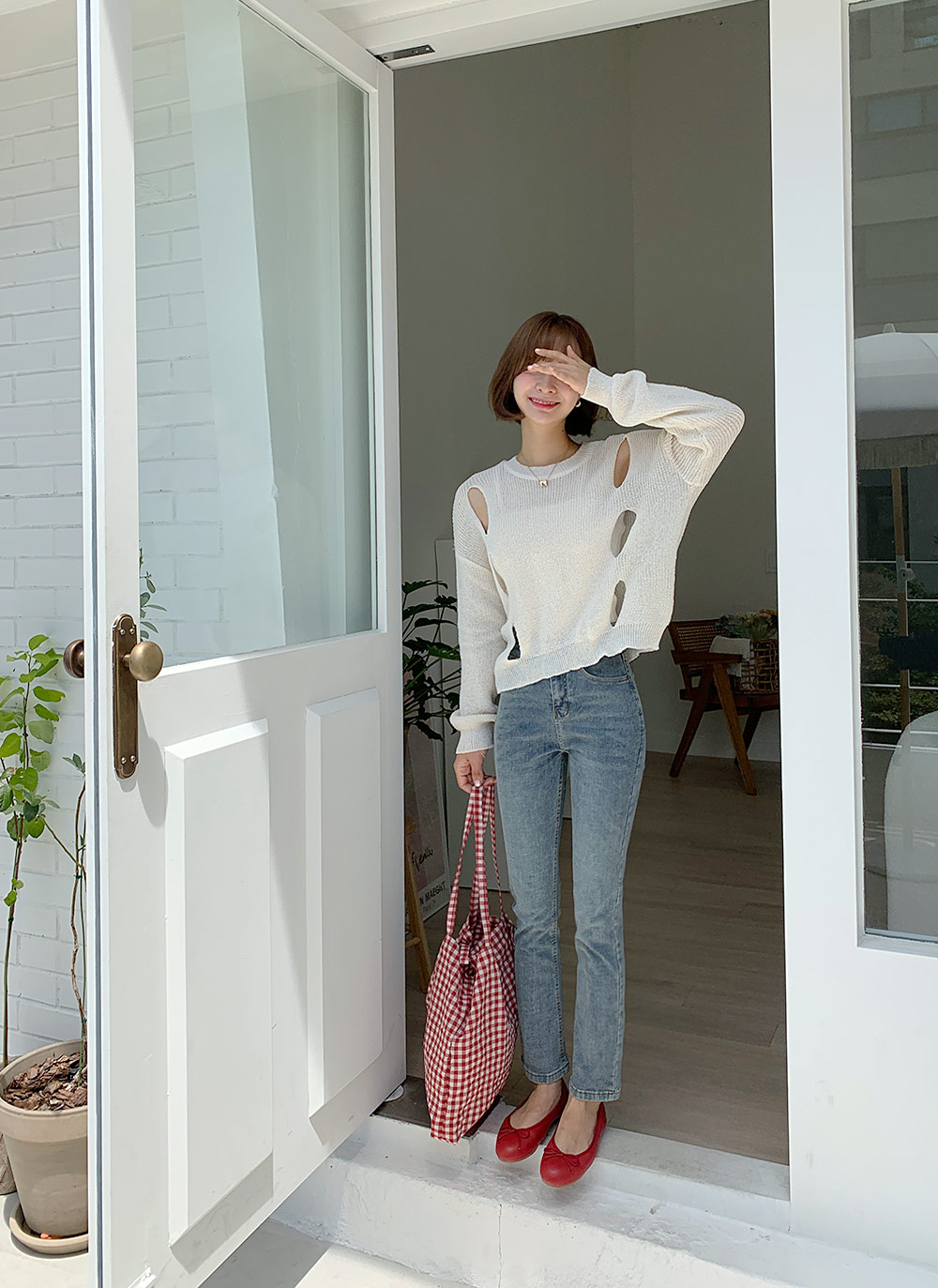 ギンガムチェックバッグ | 詳細画像7