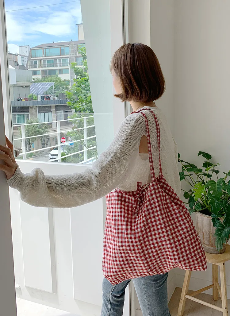 ギンガムチェックバッグ | 詳細画像1