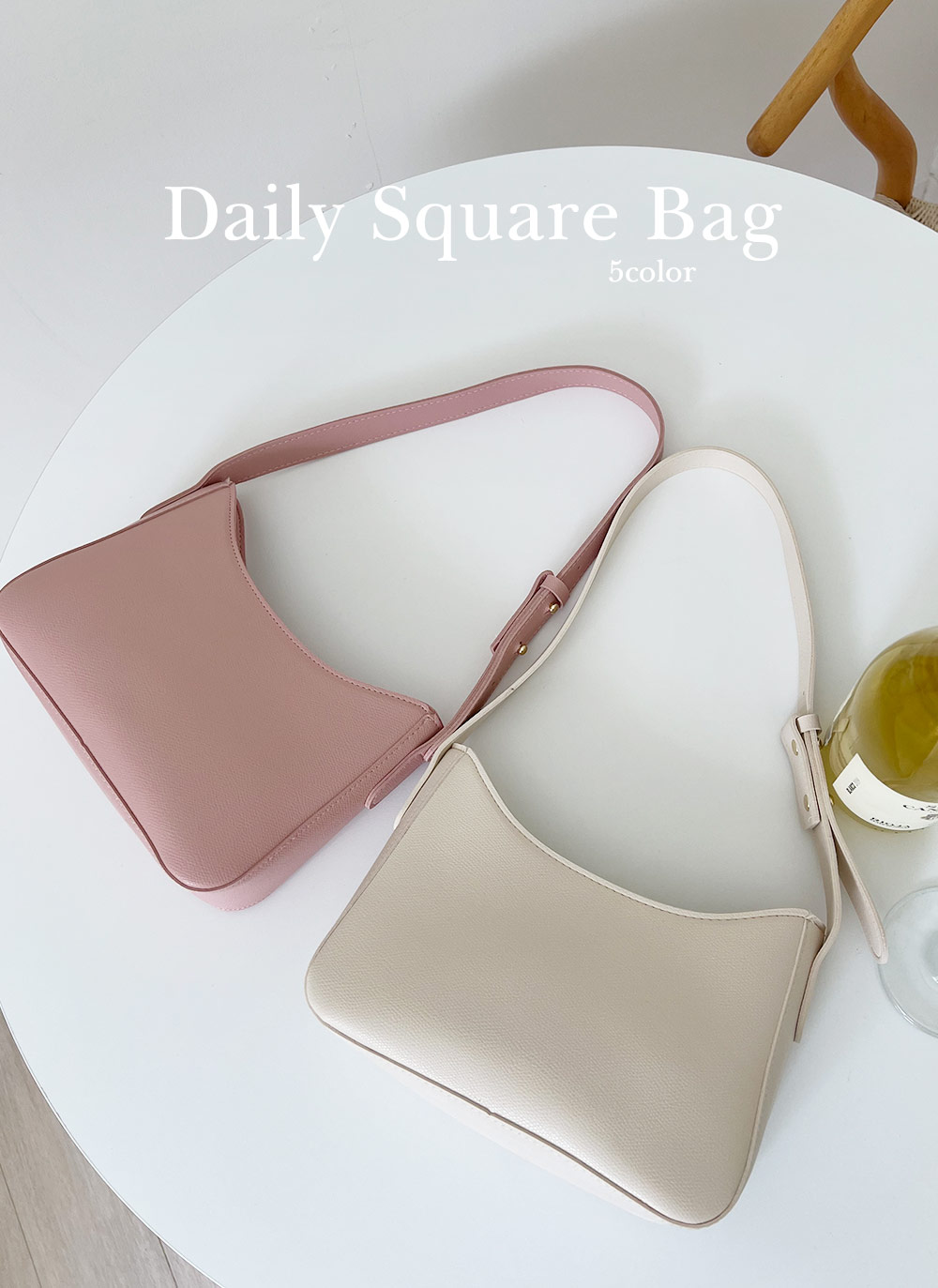 レザー調スクエアバッグ | 詳細画像3