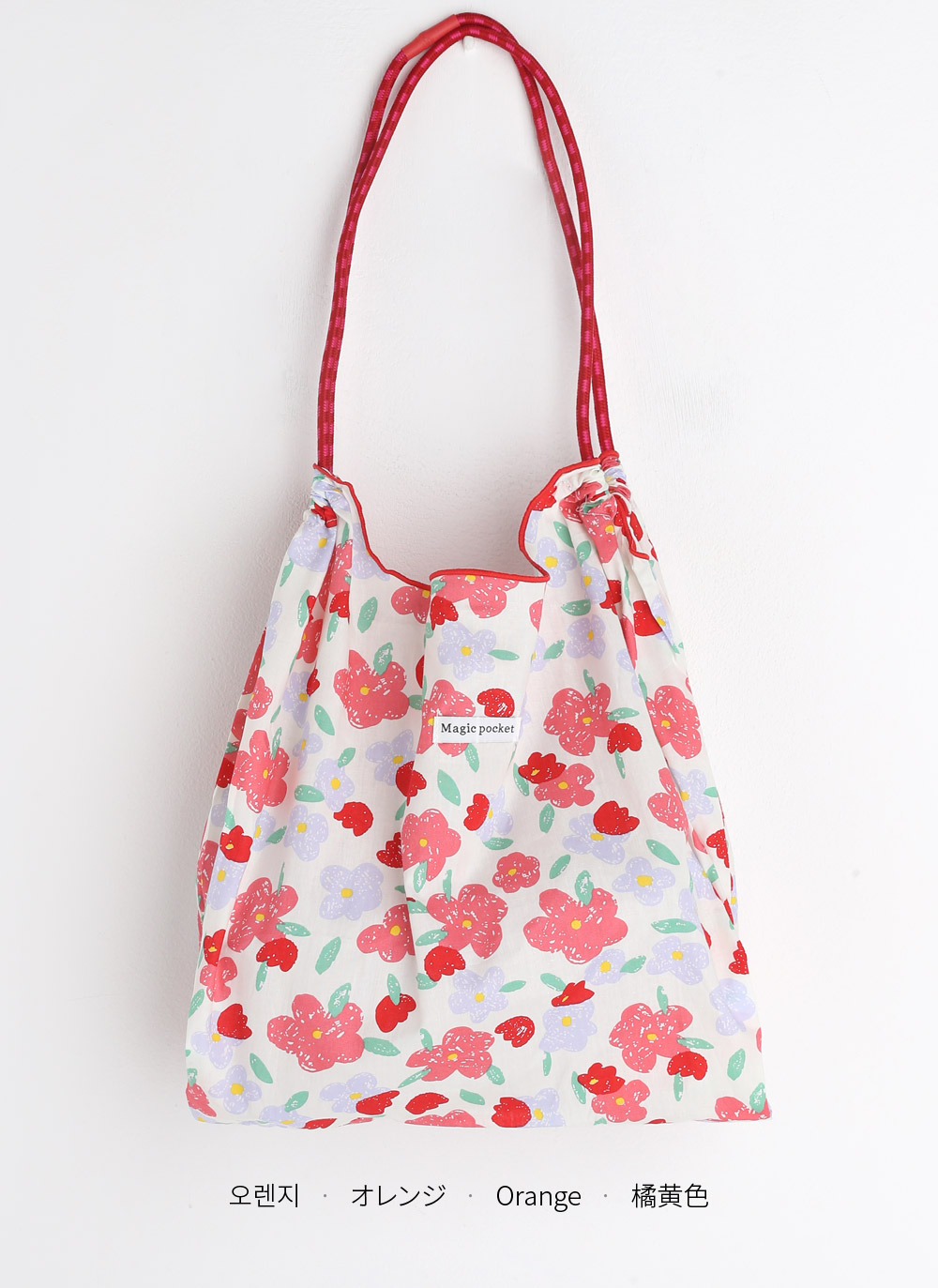 5TYPE花柄レタリングタグバッグ | 詳細画像14