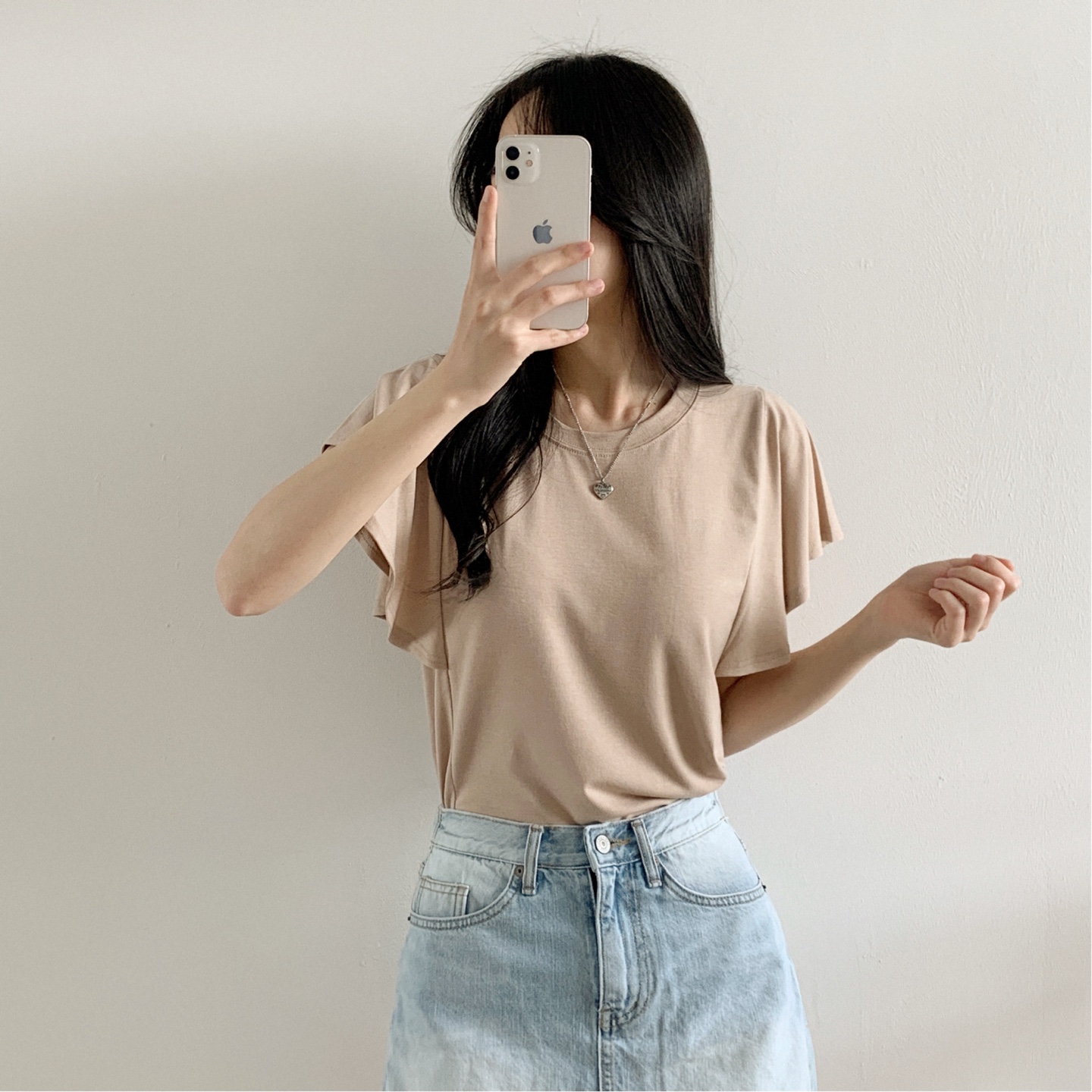 ラッフルショートスリーブTシャツ | 詳細画像2