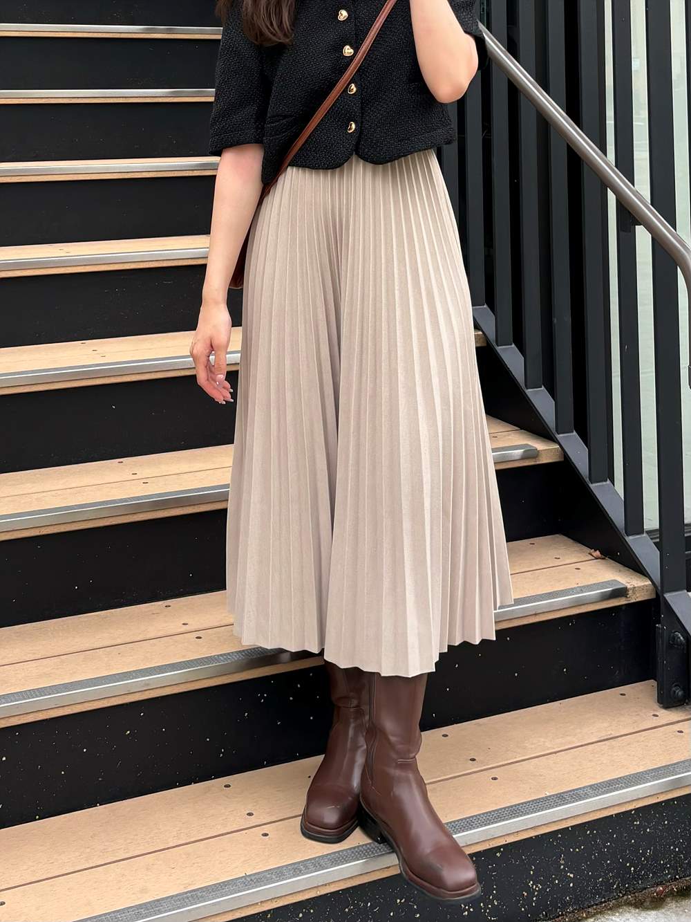 ロングプリーツスカート | レディースファッション通販 - DHOLIC