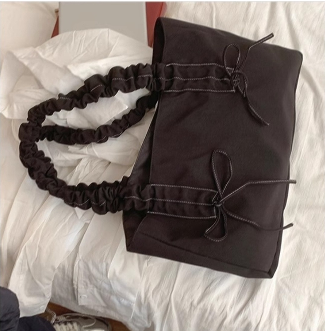 ドロストリボンフリルトートバッグ | 詳細画像17