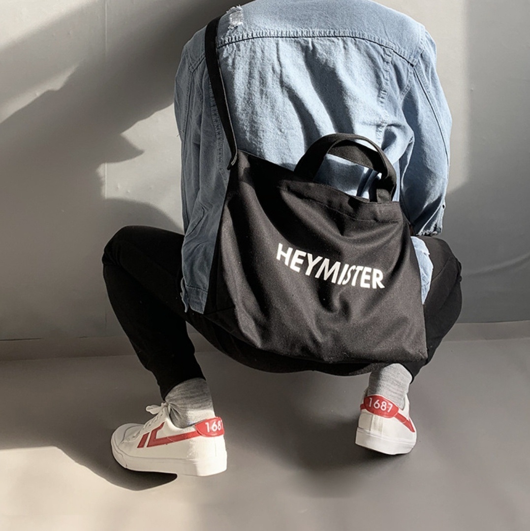 2WAYキャンバスHEYMISTERロゴバッグ | 詳細画像2