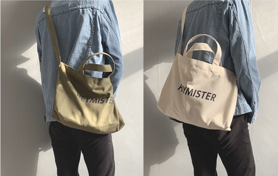 2WAYキャンバスHEYMISTERロゴバッグ | 詳細画像5