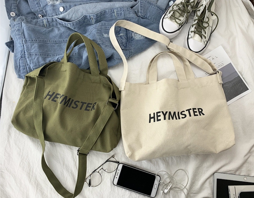 2WAYキャンバスHEYMISTERロゴバッグ | 詳細画像9