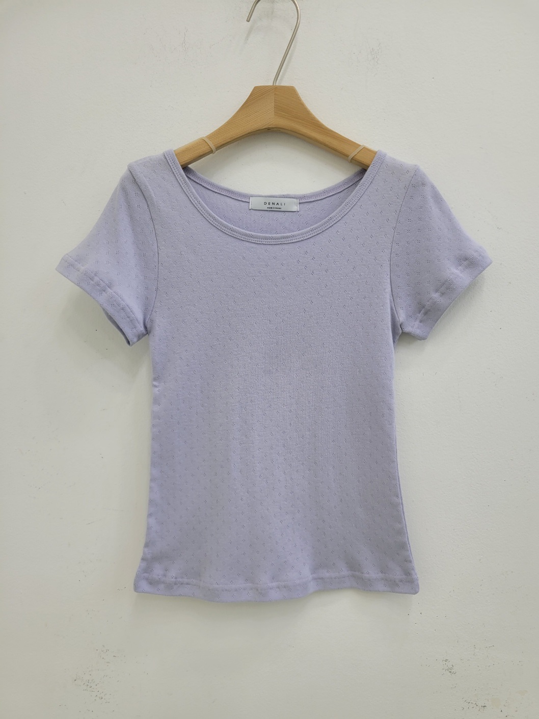 Uネックパンチング半袖Tシャツ | 詳細画像13