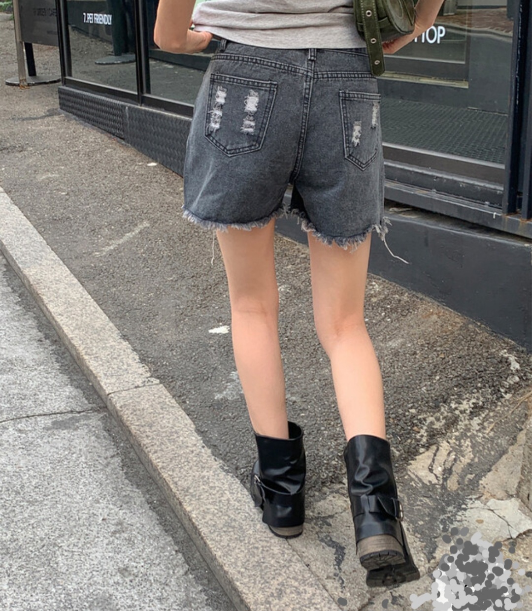 ダメージショートデニムパンツ | 詳細画像10