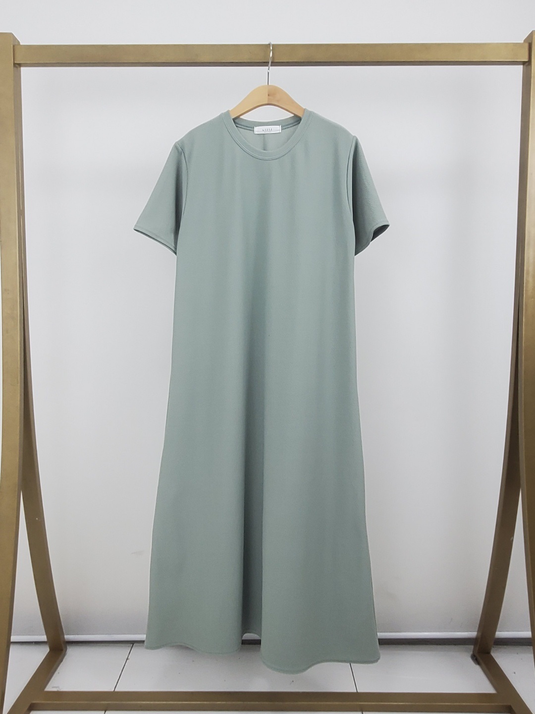 リンクル半袖Tシャツワンピース | 詳細画像13