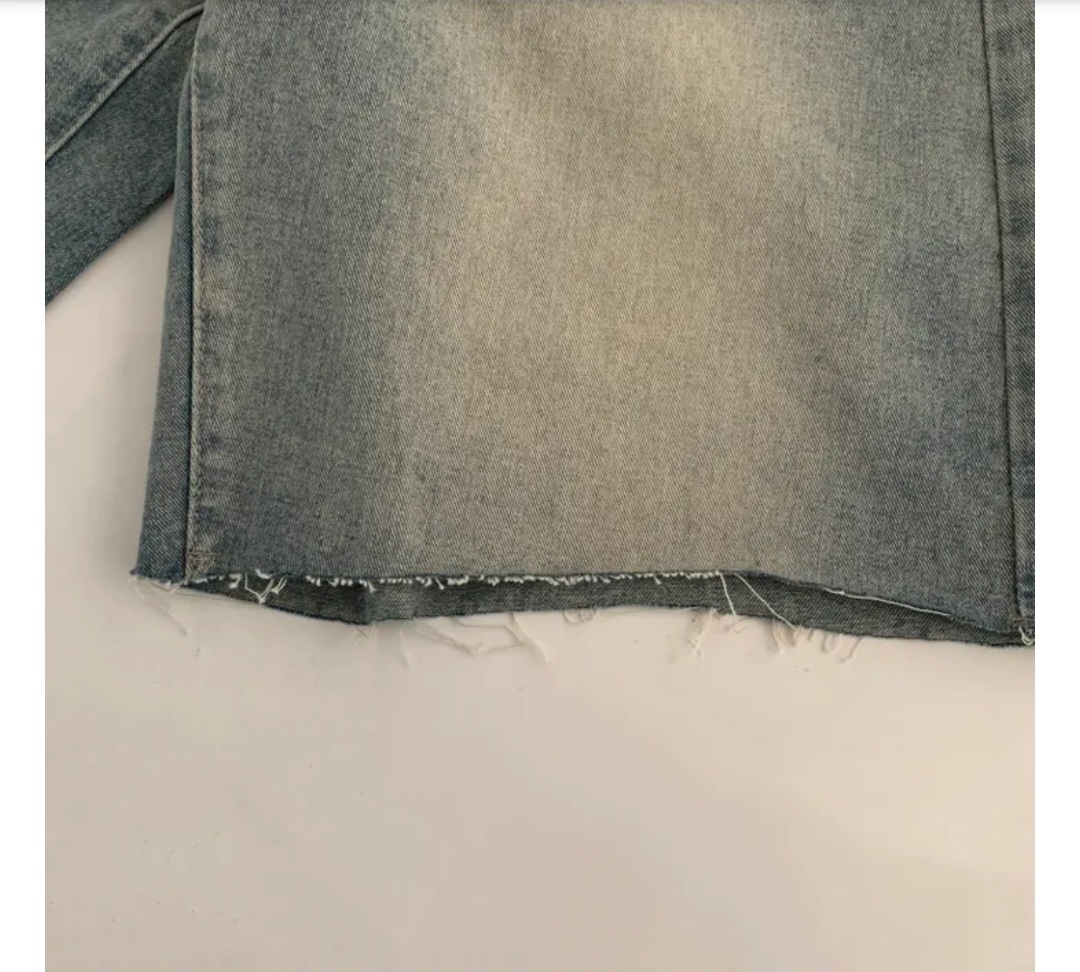 カットオフワイドハーフデニムパンツ | 詳細画像11
