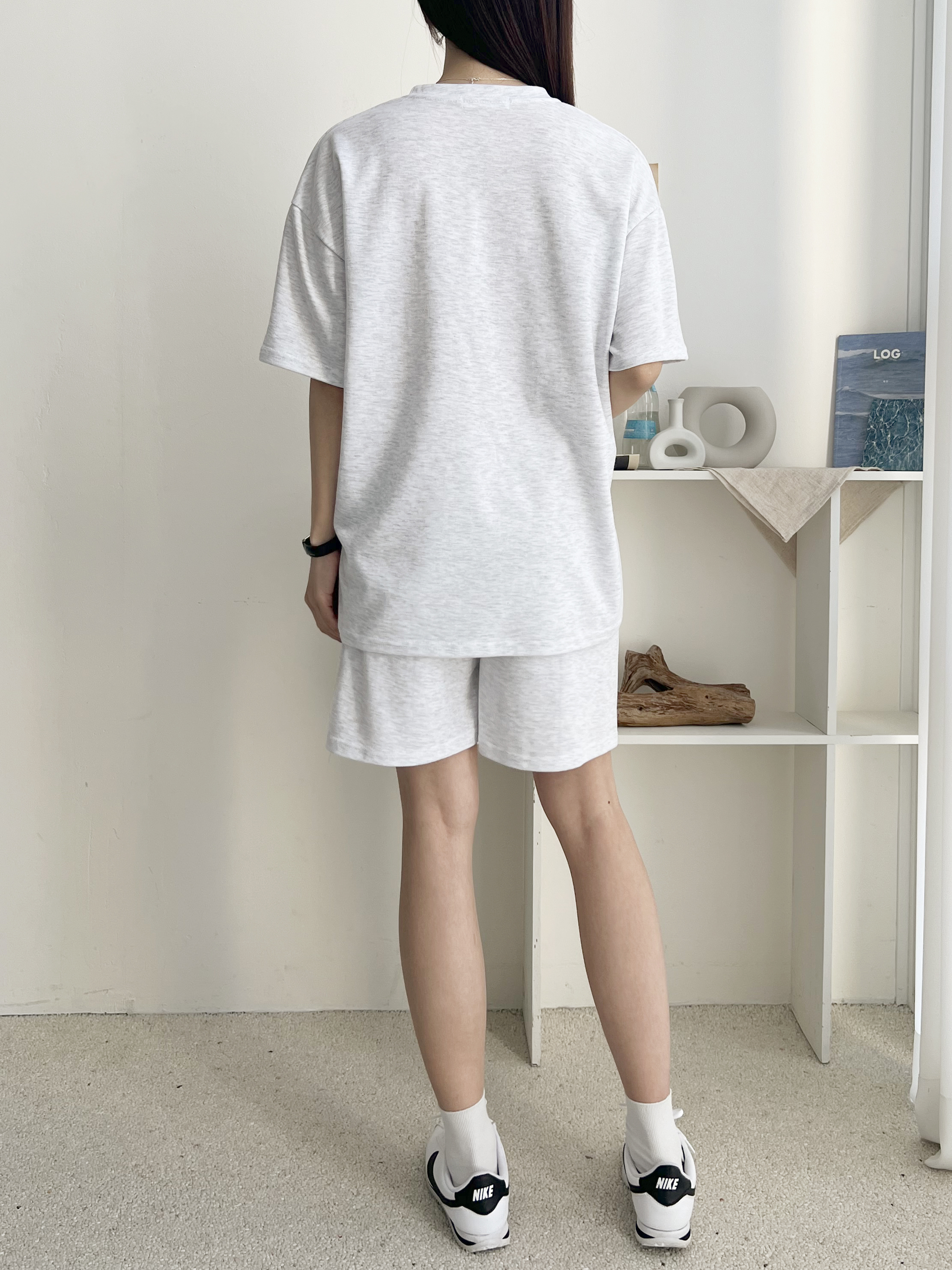 VERMONTプリント半袖Tシャツ&ウエストゴムハーフパンツSET | 詳細画像11