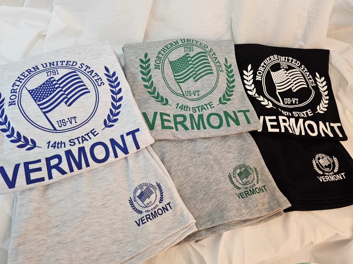 VERMONTプリント半袖Tシャツ&ウエストゴムハーフパンツSET | 詳細画像16