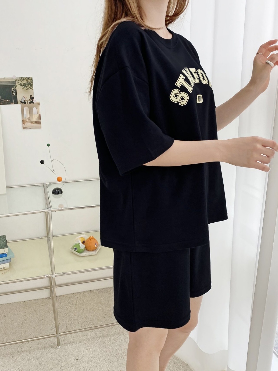 STANDARD半袖Tシャツ&ウエストゴムハーフパンツSET | 詳細画像7