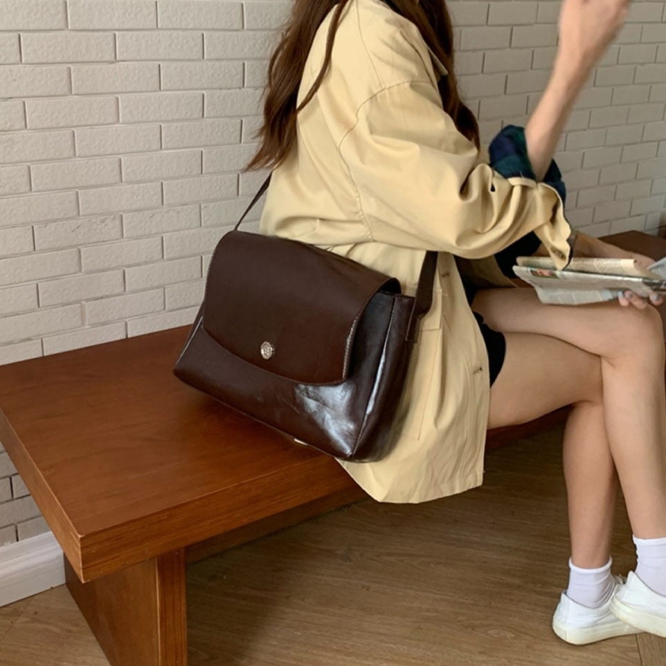 2WAYメタリックロゴフラップビッグバッグ | 詳細画像4