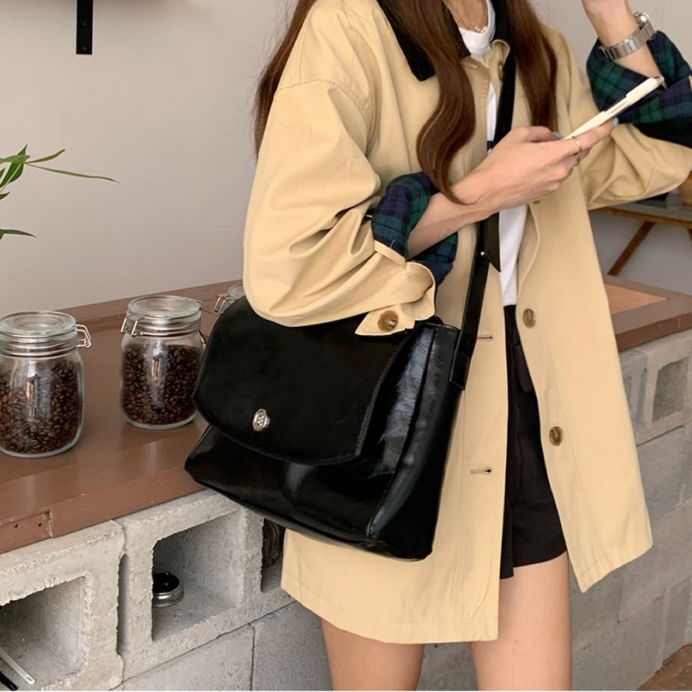 2WAYメタリックロゴフラップビッグバッグ | 詳細画像11