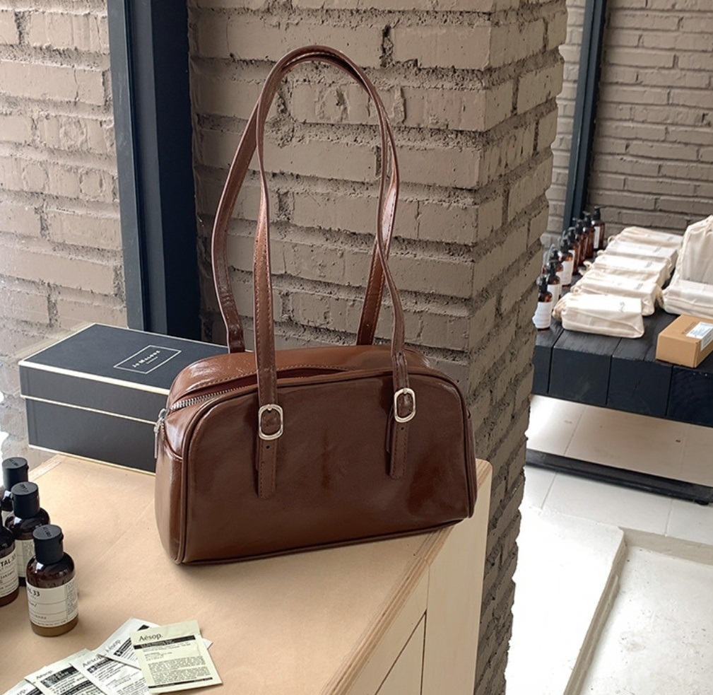 バックルハンドル台形バッグ | 詳細画像14