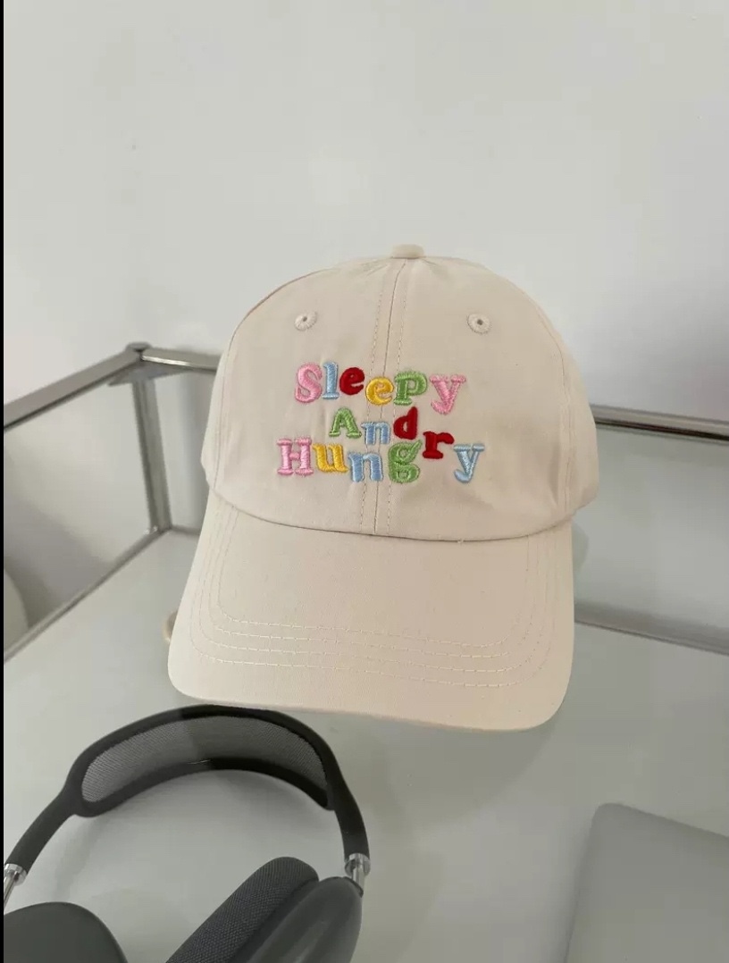 レタリング刺繍キャップ | 詳細画像2