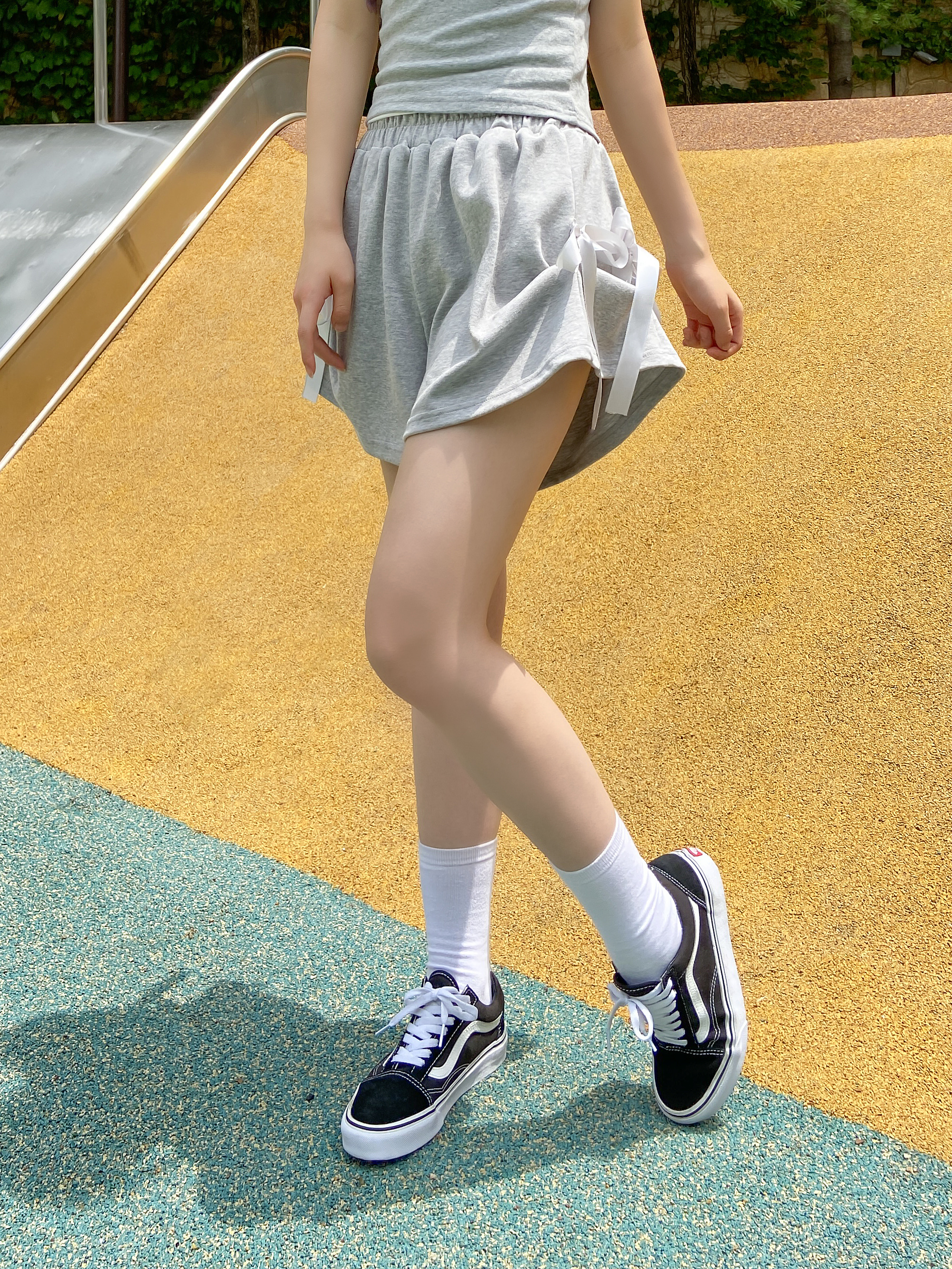 サイドリボンスウェットショートパンツ | 詳細画像9