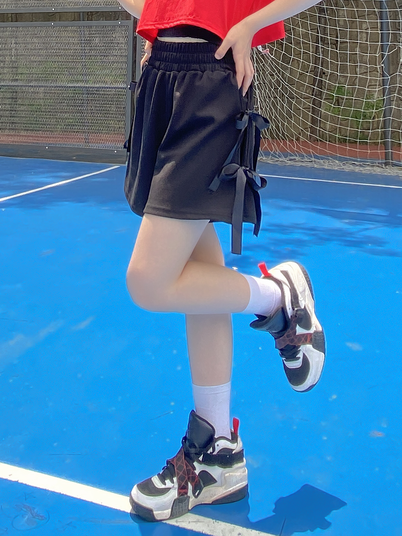 サイドリボンスウェットショートパンツ | 詳細画像12